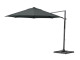 4 Seasons Outdoor | Zweefparasol Siesta Ø 350 cm | Antraciet--Charcoal